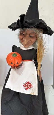Rare Vintage 18  Telco 1986 Motion-ettes Halloween Figure Witch