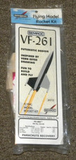 semroc VF-261 rocket kit, Balsa Nose Cone and Boattail, Laser Cut Fins, UNOPENED