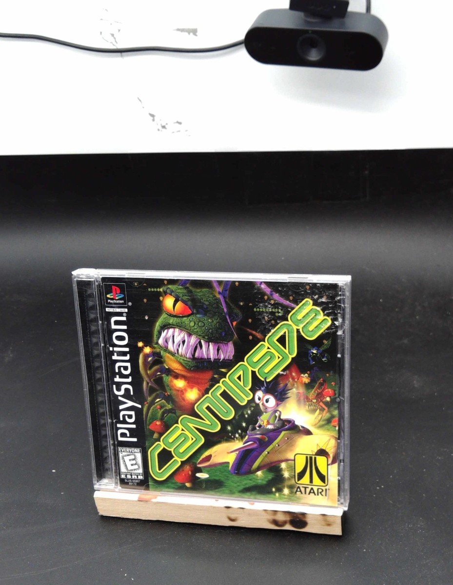 Centipede PlayStation 1 PS1 Hasbro Interactive 3D Shooter (1998