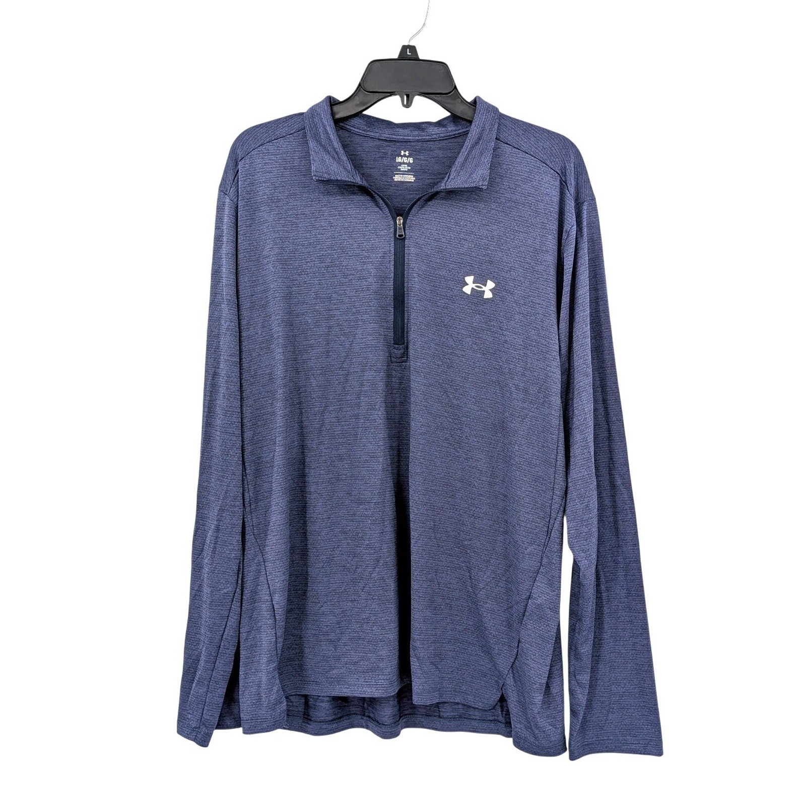 Athletic Performance Quarter Zip Pullover Sz L Na… - image 1