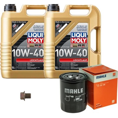 MAHLE Ölfilter 10 L LIQUI MOLY 10W-40 Leichtlauf für Nissan Maxima/Maxima QX V