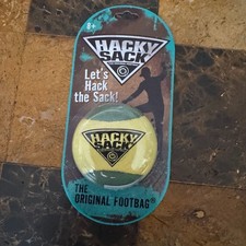 PlayMonster Hacky Sack The Original Footbag Yellow and Green