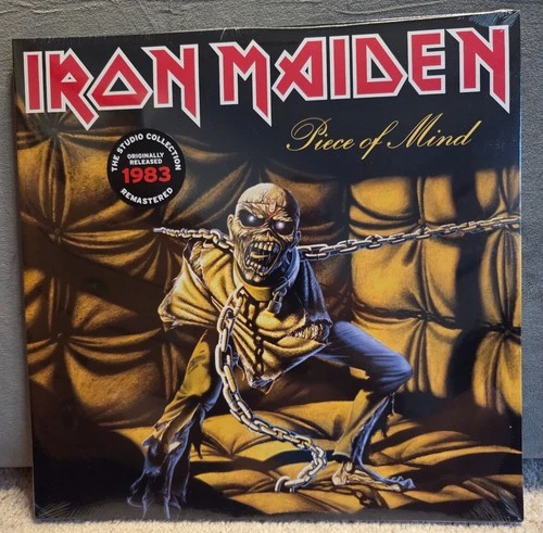 Iron Maiden-Piece of Mind 2025 Reissue Remaster Gatefold Vinyl 180G New Sealed