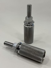Haro Fusion BMX Pegs Thread In Fork Standers Spinner Chrome Old School Rare VTG