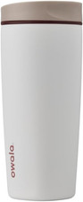 Owala Smoothsip Slider Insulated Stainless Steel Coffee Tumbler, Reusable Iced C