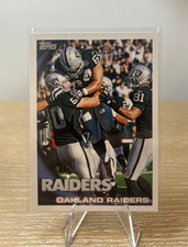 2010 Topps Oakland Raiders #439 NFL Football Card
