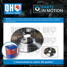 2x Brake Discs Pair Solid fits PEUGEOT 106 Mk2 1.1 Front 91 to 03 238mm Set QH