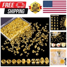 Crystal Beads, 600 Pcs Glass Beads, Assorted Crystal Beads for Jewelry Making...