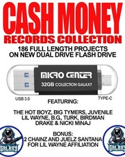 Cash Money Records Young Money Records 186 Project Collection on USB Lil Wayne