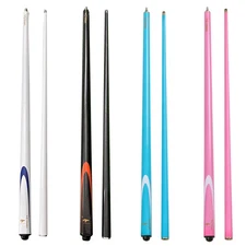 57" 2-Piece Carbon Fiber Billard Pool Cue Sticks Kit w/ Case 1/2 Pack Available