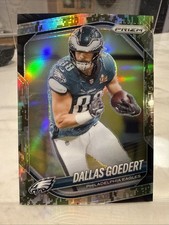 2025 Panini Prizm Dallas Goedert Eagles Prizm Forest Camo /15 #234