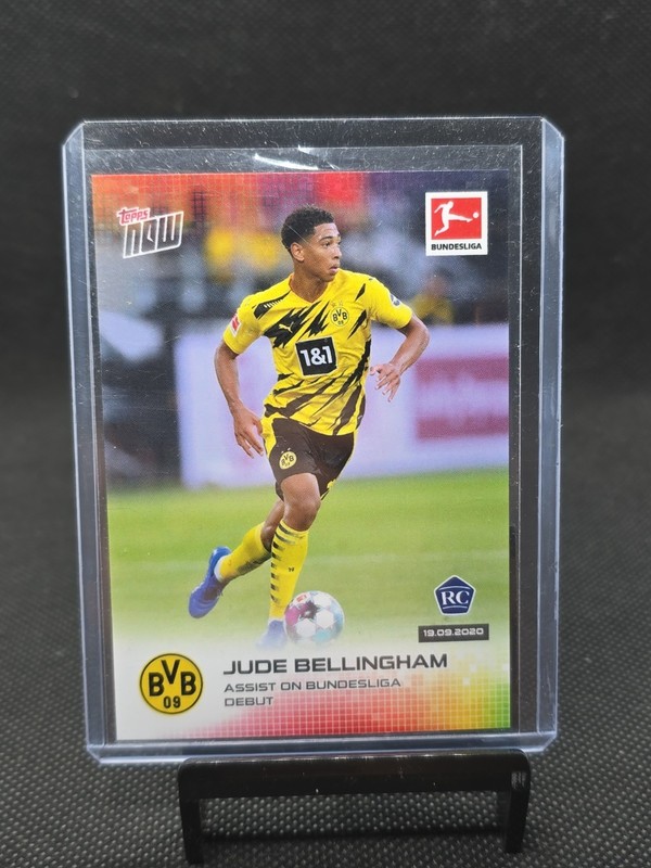 2020-21 Topps Now Bundesliga JUDE BELLINGHAM 1st RC Rookie Card #4 BVB Dortmund