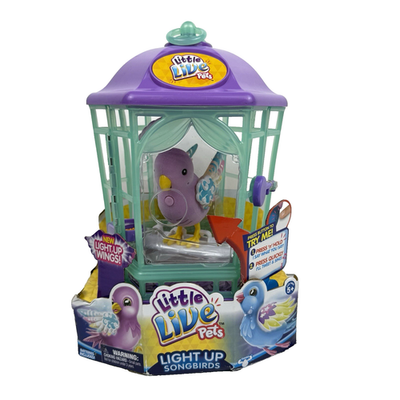 #ad Little Live Pets Lil#x27;Bird amp; Bird Cage Light Up Wings 30 Bird Sounds Toy $39.99