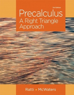 Precalculus: A Right Triangle Approach Plus NEW MyLab Math with Pearson eTex...