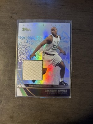 BRANDON HUNTER 03/04 Topps Jersey Edition Rookie Card # JE-BH