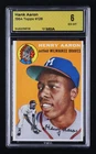 1954 Topps: #128 Hank Aaron MBA 6 EX-MT
