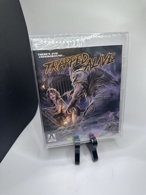 Trapped Alive (Blu-ray, 1988, Special Edition) Arrow Video Sealed