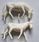 Matchbox Lesney no.17 Horse box figures