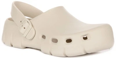Birkenstock Birki Flow Eva Moulé Classique Sabot Femme En Pierre EU37-41 - Photo 1/4