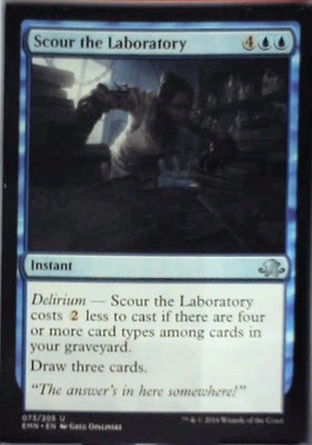 Scour the Laboratory - Eldritch Moon: #73, Magic: The Gathering Nm C277