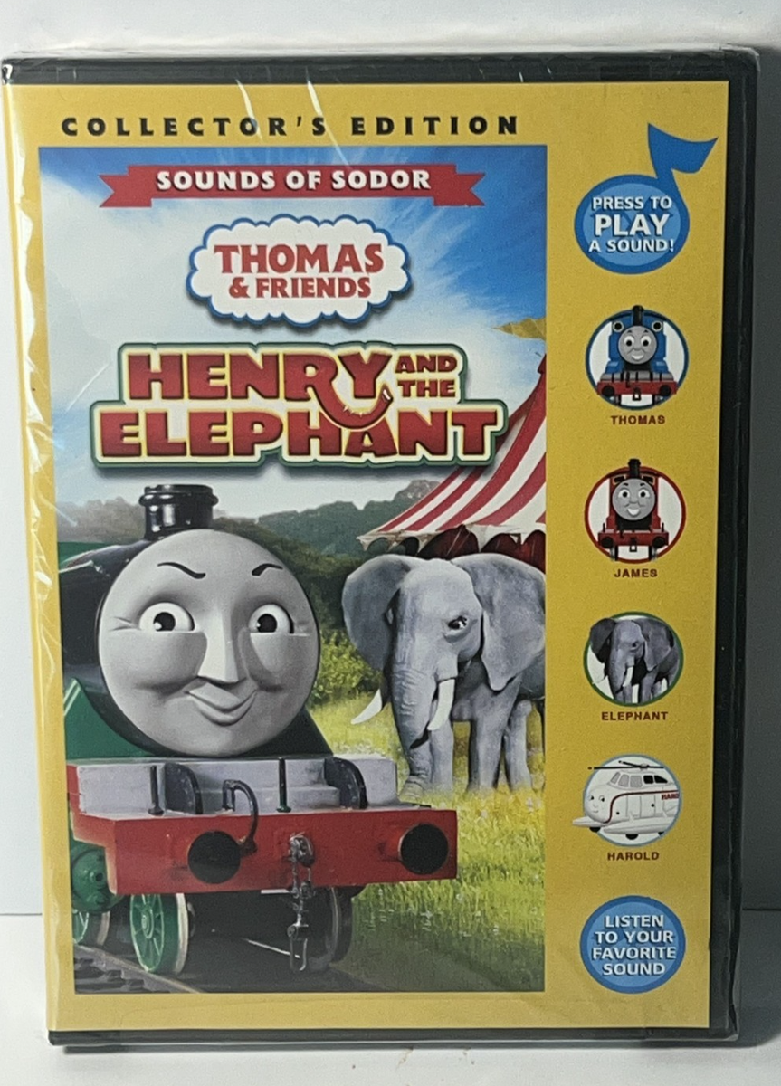 Thomas & Friends Henry and The Elephant New Dvd Collector's