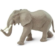 African Elephant Figurine - Wild Animal Toy Figure for Kids - Safari Ltd 270029