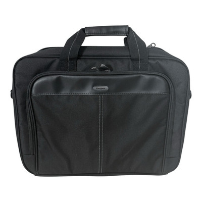 Targus Laptop Computer Bag 15.6'' Black Classic Slim Topload With Strap TCT027