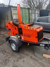 Used Timberwolf wheeled wood chipper TW 230HBP in excellent condition