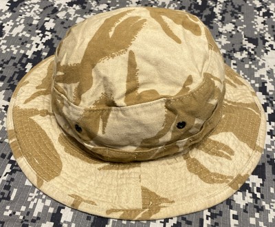 GENUINE BRITISH ARMY GULF WAR ERA DESERT DPM BOONIE BUSH HOT
