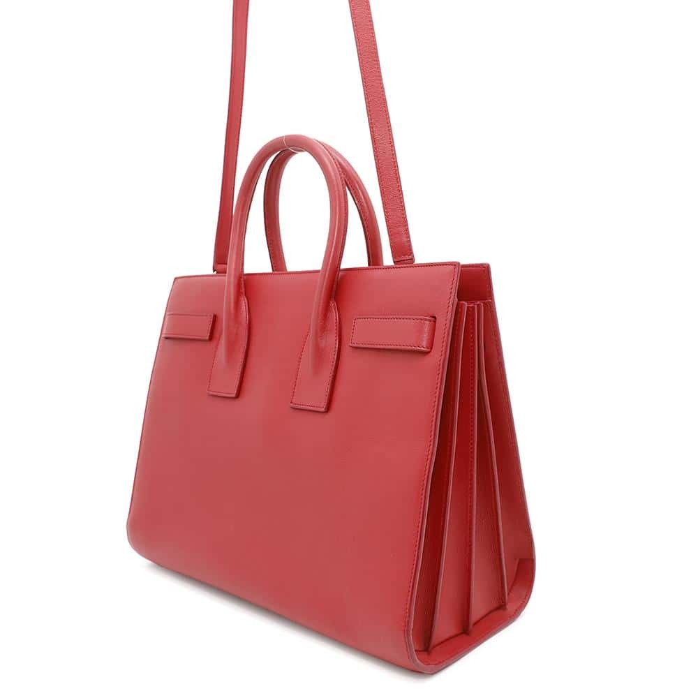 SAINT LAURENT PARIS Sac de Jules 2WAYBbag pelle rosso 355153