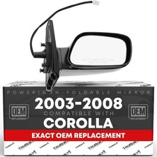 Passenger Side Mirror Replacement - Compatible with 2003-2008 Toyota Corolla ...
