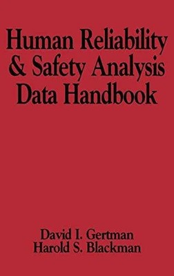 Human Reliability and Safety Analysis Data Handbook Buch Wiley-Interscience