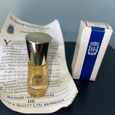 Vintage Bermuda Lili Perfume 1 Dram Set Of 1 Easter Lily New With Insert