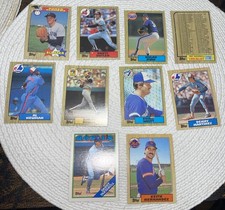 1987 Topps Errors Lot Barry Bonds Roger Clemens Keith Hernandez Nolan Ryan +