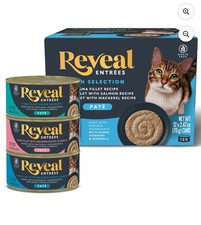 Reveal Entr es Natural Wet Cat Food Pat , Grain-Free 2.47 Ounce Pack of 12 