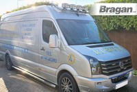 Bragan™ DachträGer B1 + Jumbo Spots + LED FüR Ford Transit MK7 2007-2014 Van