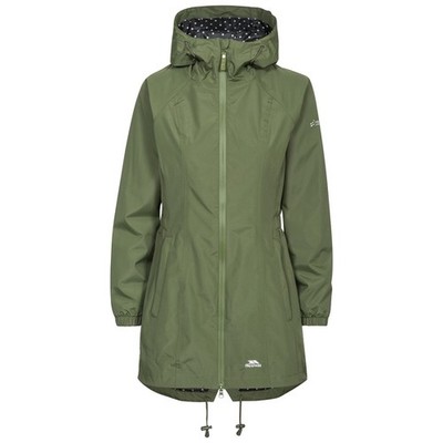 Trespass Womens Waterproof Jacket Ladies Longer Length Raincoat