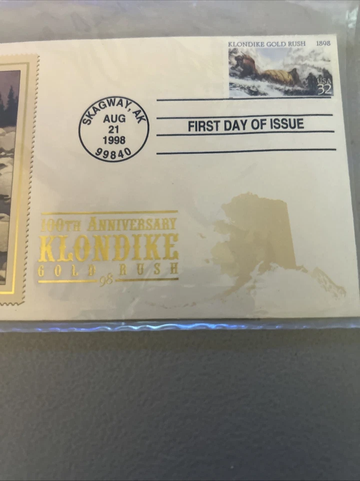 First Day Of Issue 100th Anniversary Klondike Gold Rush - Image 3 of 4