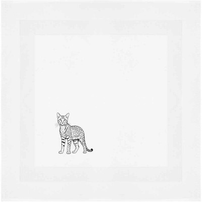 Baumwollserviette/Esstuch ''Savannah Cat'' (NK00049489)