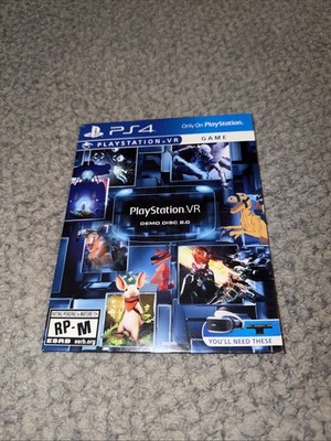 PlayStation VR Demo Disc 2.0  (PSVR 2 Sony Virtual Reality, Playstation 4 / PS4)