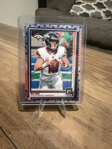 2025 Panini Donruss Optic - Bo Nix #31 Stars Prizm