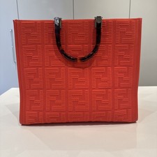 FENDI Orange Technical Fabric Plexiglass FF M...