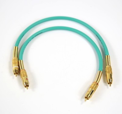 Oehlbach NF Phono Audio RCA Interconnect Cable NF2 50 cm - V3-D