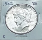 1922 SILVER PEACE DOLLAR IN STUNNING BU CONDITION!!