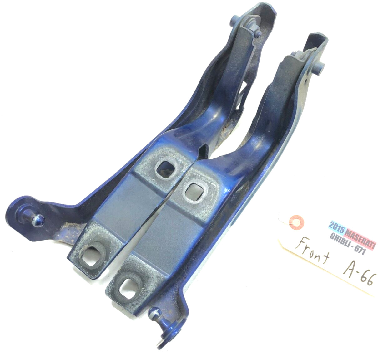 2014-2024 MASERATI GHIBLI S FRONT HOOD HINGES X2 OEM.