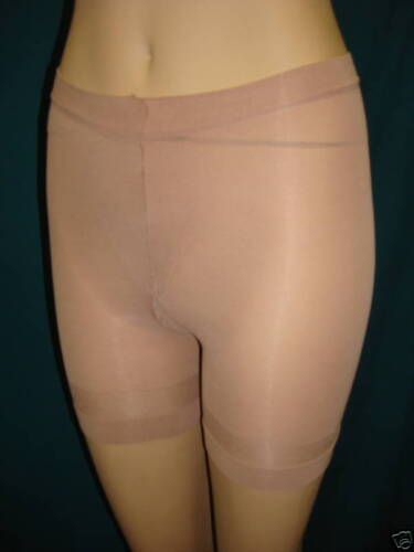 NWOT Women's No Hose Body Shaper Mid Thigh Beige (Max) 6 Pair Size CD - Afbeelding 1 van 1