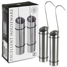 2 x Radiator Hanging Humidifiers Dry Air Water Humidity Control Stainless Steel