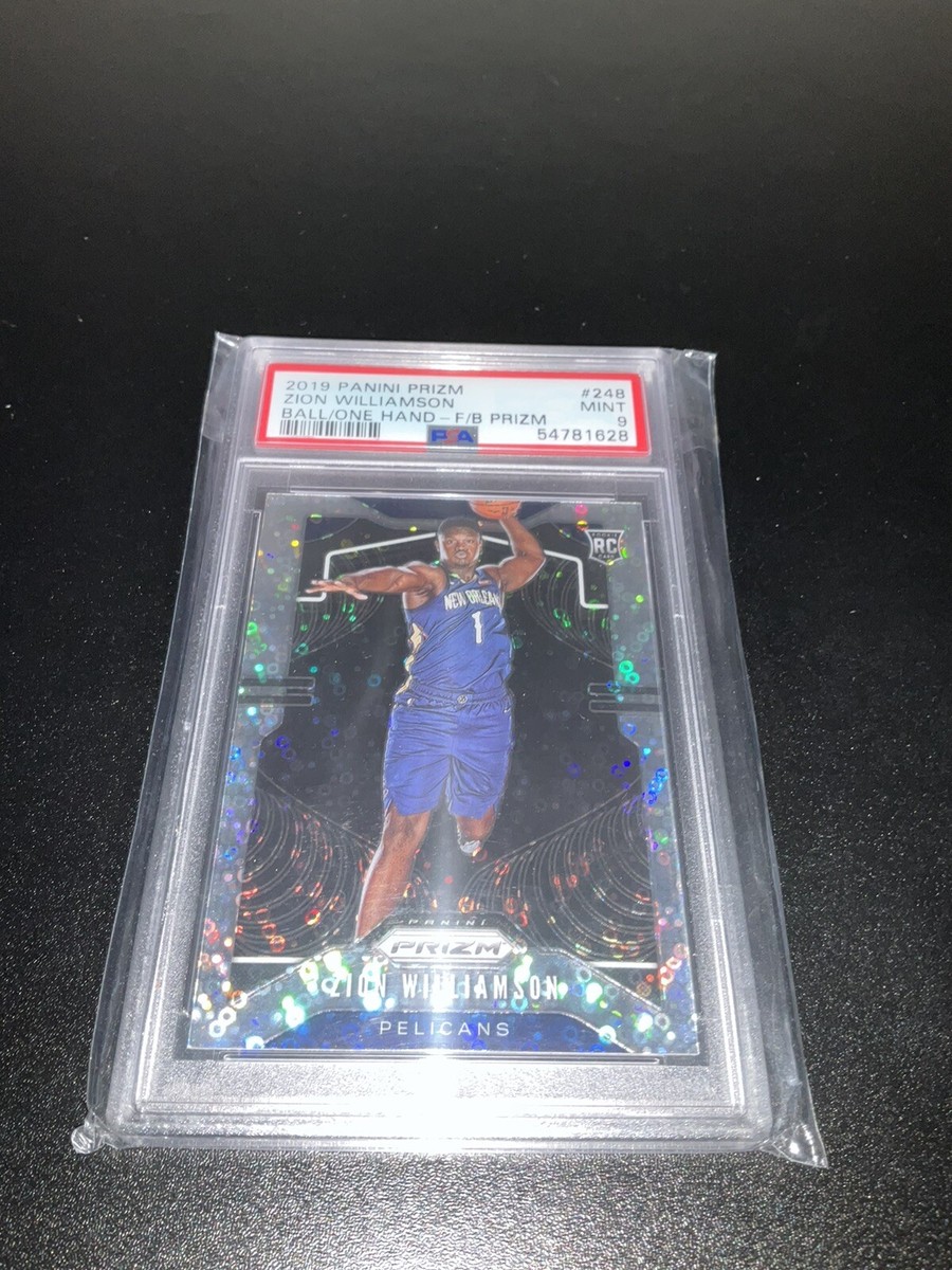 Prizm Disco インサート Zion Williamson PSA 10 Zion Williamson Rookie 2019 Panini Prizm Fast Break Disco Rookie