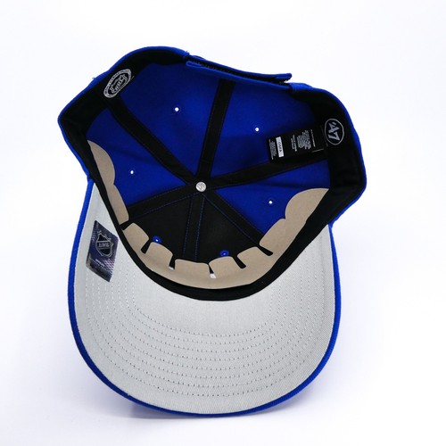 '47 Brand New York Rangers Hat Mens Blue Adjustable Strap NHL Cap Hockey New - Picture 8 of 13