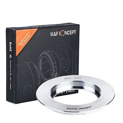 K&F Concept adapter for M42 42MM Screw Mount Lens to Canon EOS EF Camera 70D 5D3